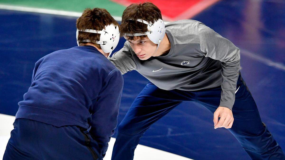 Penn State wrestler and Penns Valley graduate Baylor Shunk is in the mix to make his Nittany Lions’ dual debut this weekend. Penn State faces Sacred Heart and Oregon State in the Journeymen Duals on Saturday at Spooky Nook Sports Complex in Manheim.