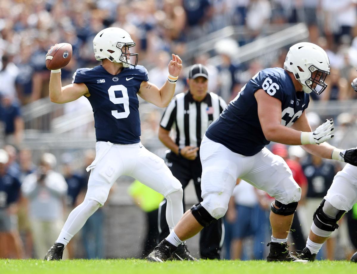 Trace McSorley and the Nittany Lions face Illinois at 9 p.m. Friday.