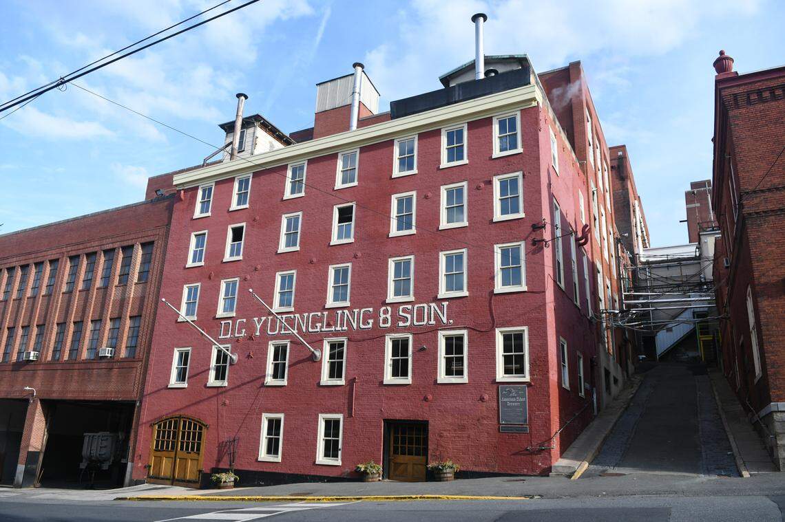 The D.G. Yuengling & Son Brewery on Mahantongo Street in Pottsville on Monday, March 16, 2020.