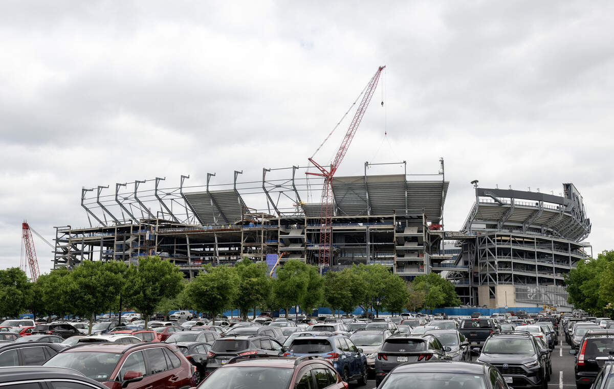 Construction on the west side of Beaver Stadium continues on Monday, June 8, 2026.