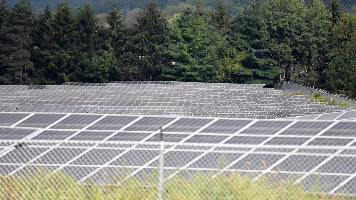 The University Area Joint Authority solar array along Trout Road is pictured in September. A new Climate Action and Adaptation Plan for the Centre Region focuses on increasing renewable energy.