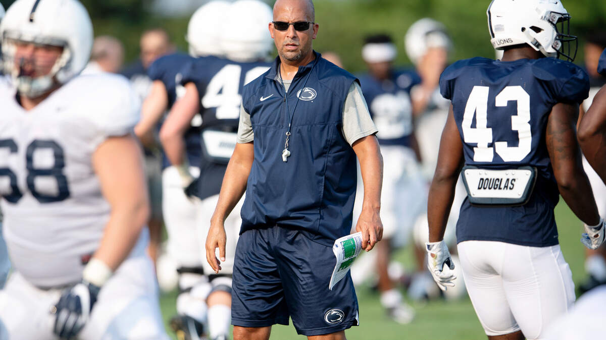 James Franklin’s Nittany Lions are 24-point favorites against Appalachian State on Saturday.