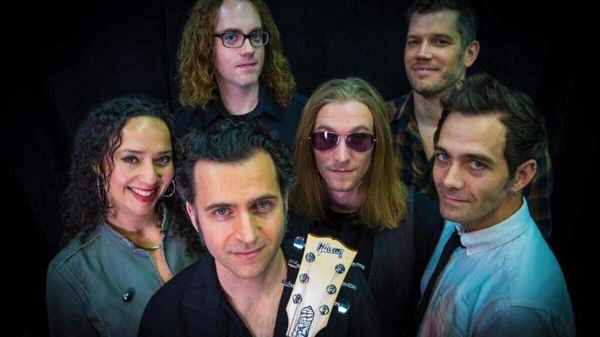 Grammy Award winner Dweezil Zappa, front, will bring his band, Zappa Plays Zappa, to The State Theatre on Sept. 16.
