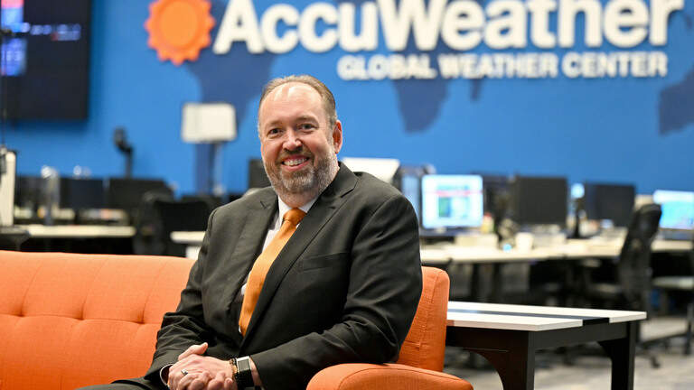 AccuWeather CEO accepts prestigious regional award. Here’s how he got to this point