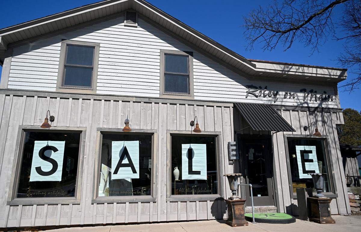 Riley on Main in Boalsburg is having a large sale as it prepares to close.