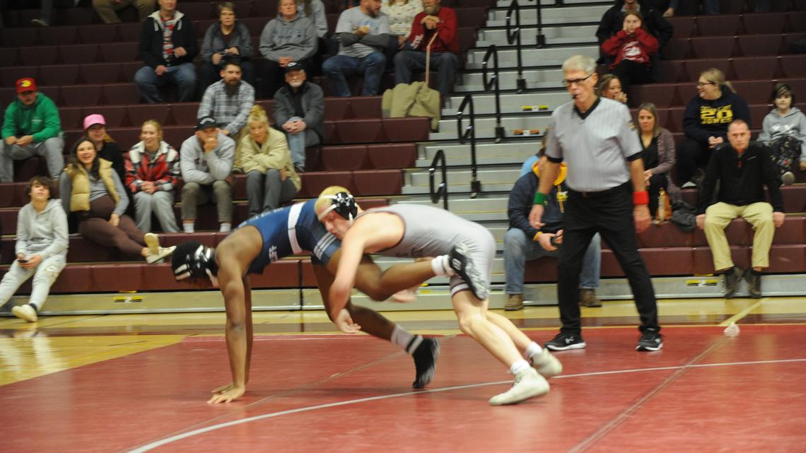 State College wrestling’s rally comes up short in close loss to Mifflin County