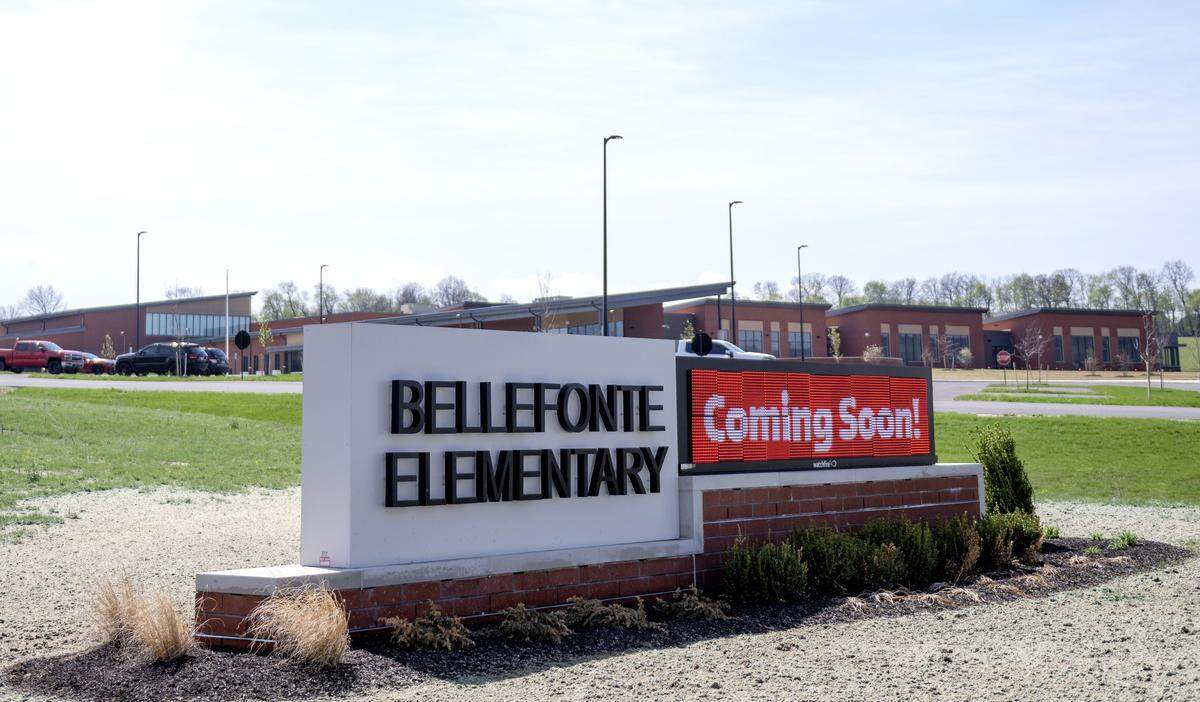 Bellefonte Elementary on Airport Road on Wednesday, April 15, 2026.