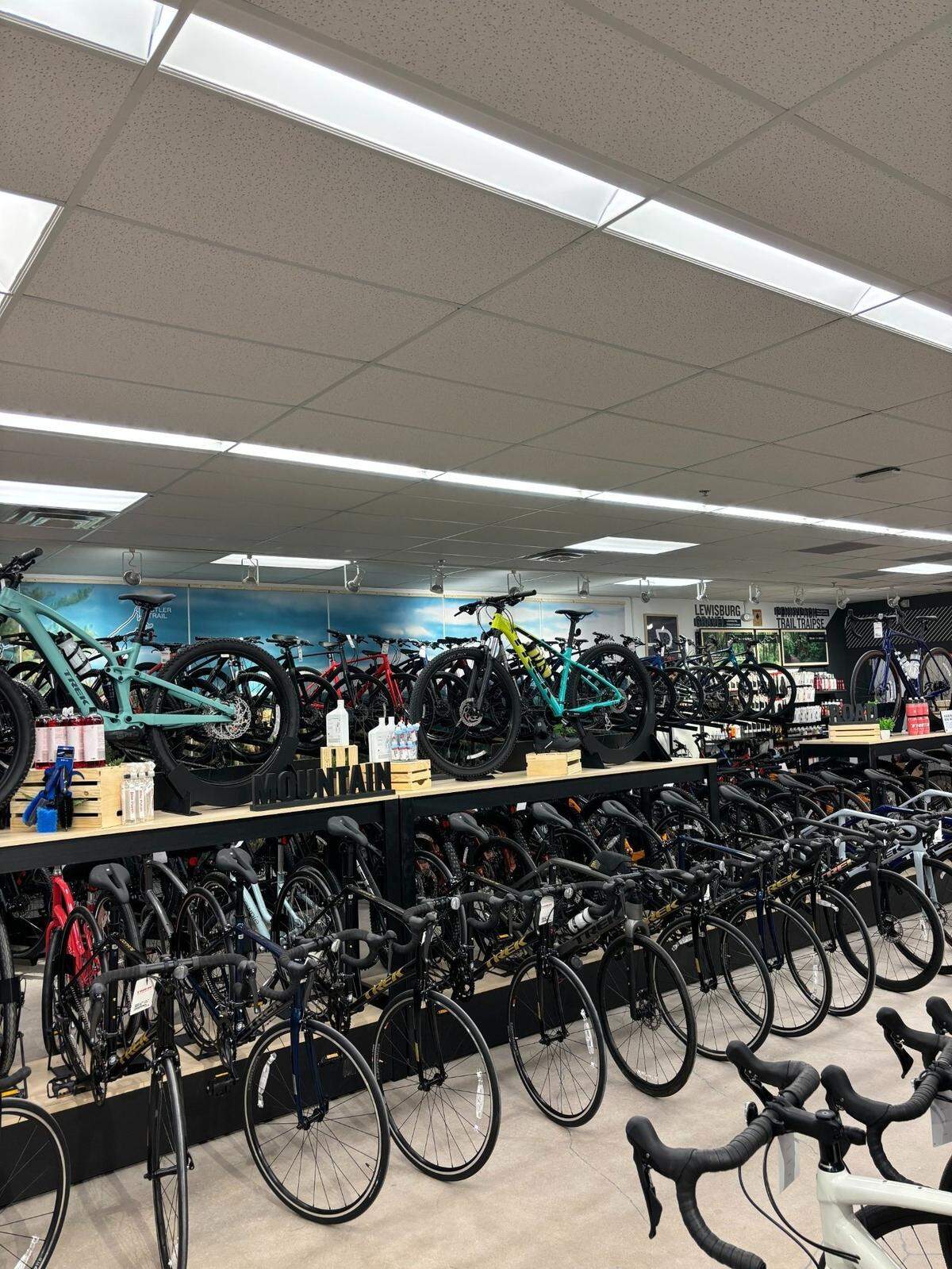 Trek Bicycle, 321 Benner Pike, opened Friday at the Benner Pike Shops.
