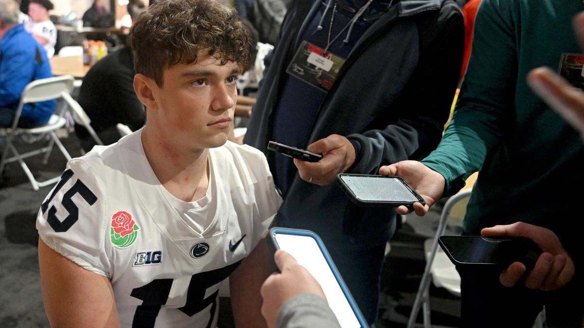 ‘Surreal moment for me.’ Drew Allar set for Rose Bowl, likely his last time as backup QB