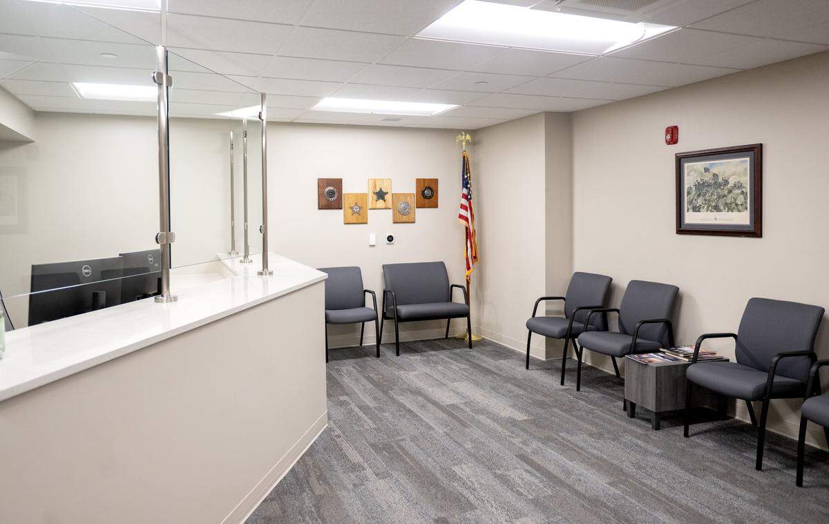The Veterans’ Affairs office in the Centre County Community Service Building on Thursday, Sept. 25, 2025.  
