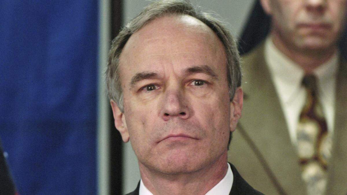 This March 31, 2005, file photo shows Centre County District Attorney Ray Gricar in State College, Pa. In 2014, Pennsylvania State Police took over the investigation into the unsolved disappearance of Centre County’s top prosecutor, who was eight months from retirement when he was last seen 13 years ago on April 15, 2005.