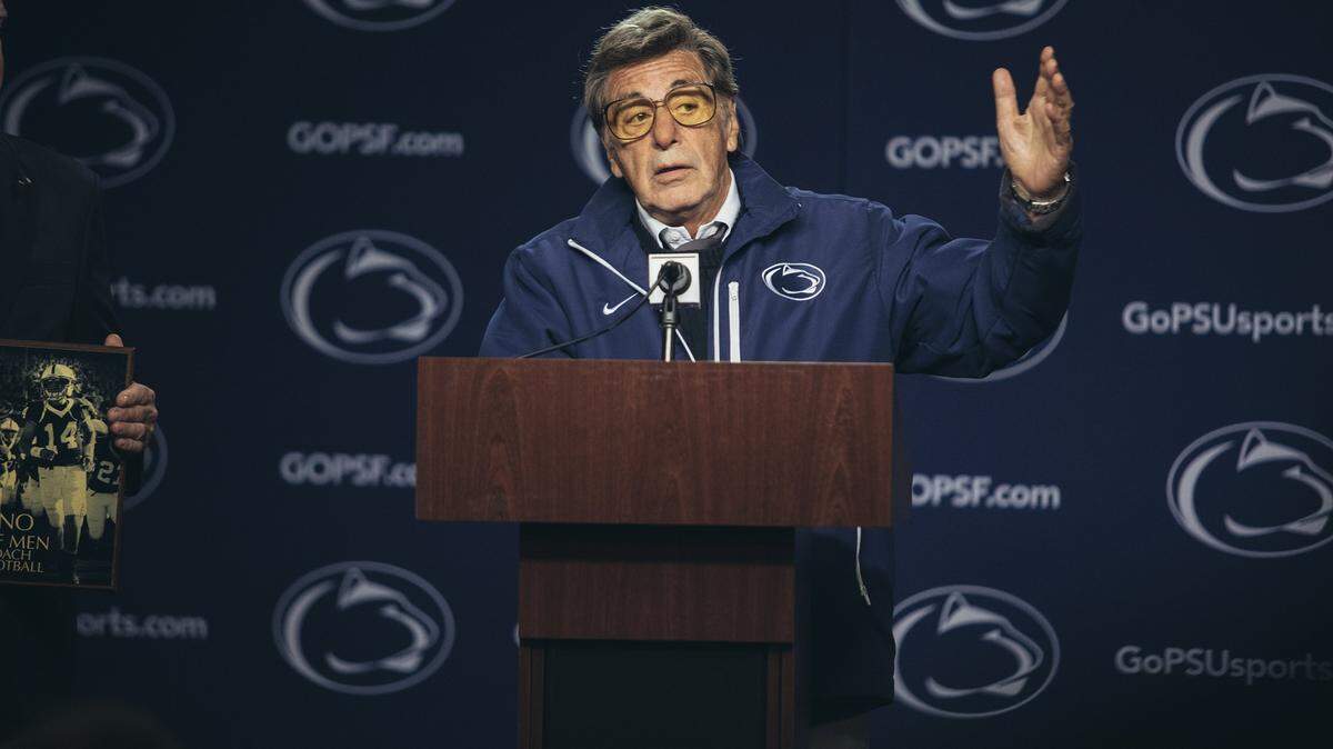 Al Pacino stars as Joe Paterno in the HBO film "Paterno," which premiered Saturday on HBO.