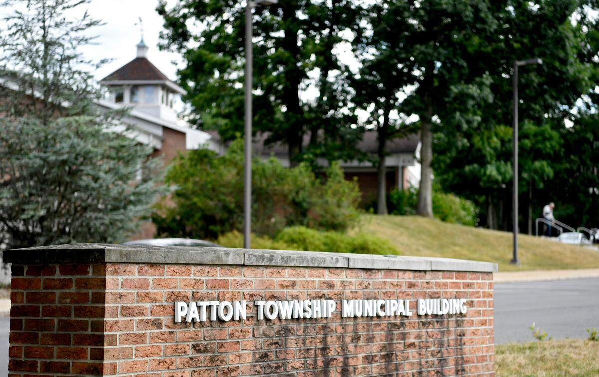 The Patton Township Municipal Building.  