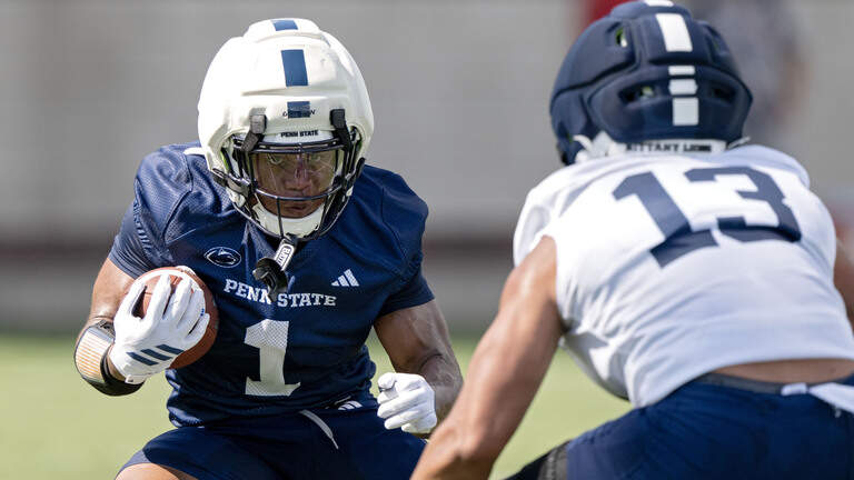 Fall camp has started for Penn State football. Look inside the first practice