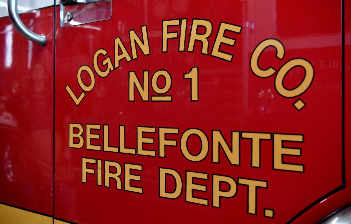 One of the trucks at the Logan Fire Company in Bellefonte.