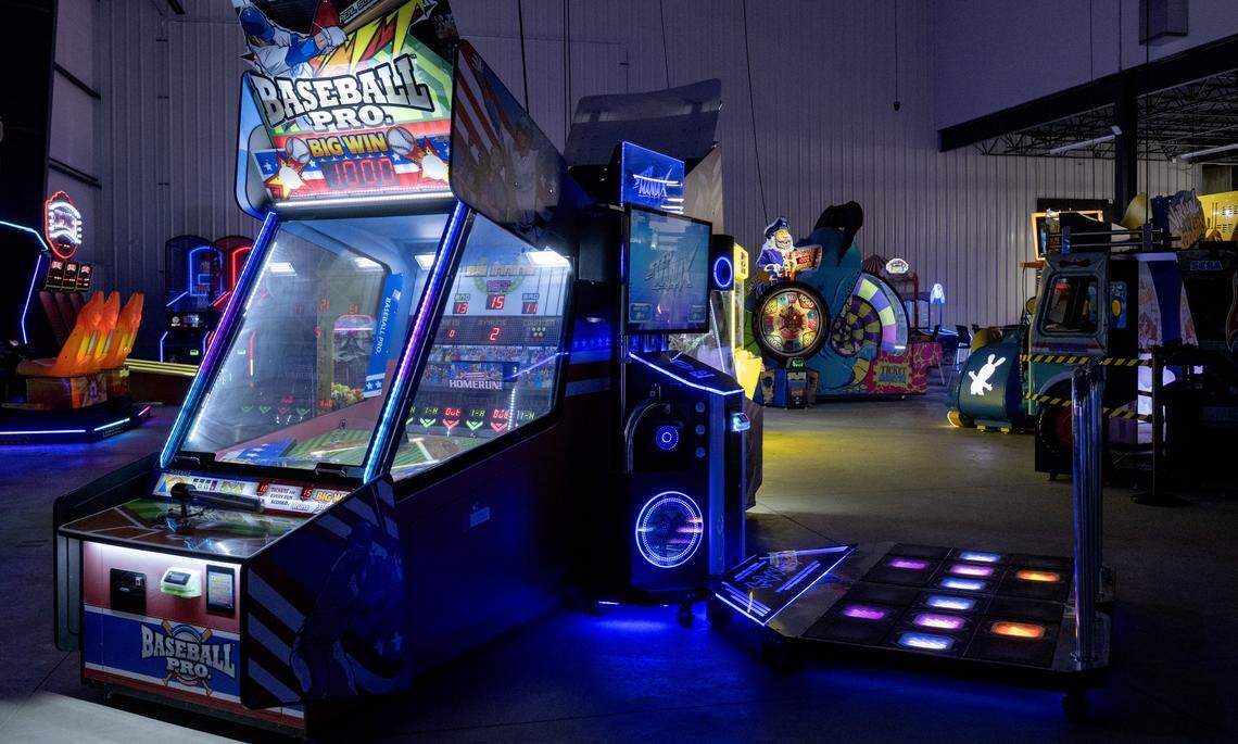 A variety of games at the Clubhouse Family Fun Centre at Nittany Valley Sports Centre on Thursday, March 5, 2026. 