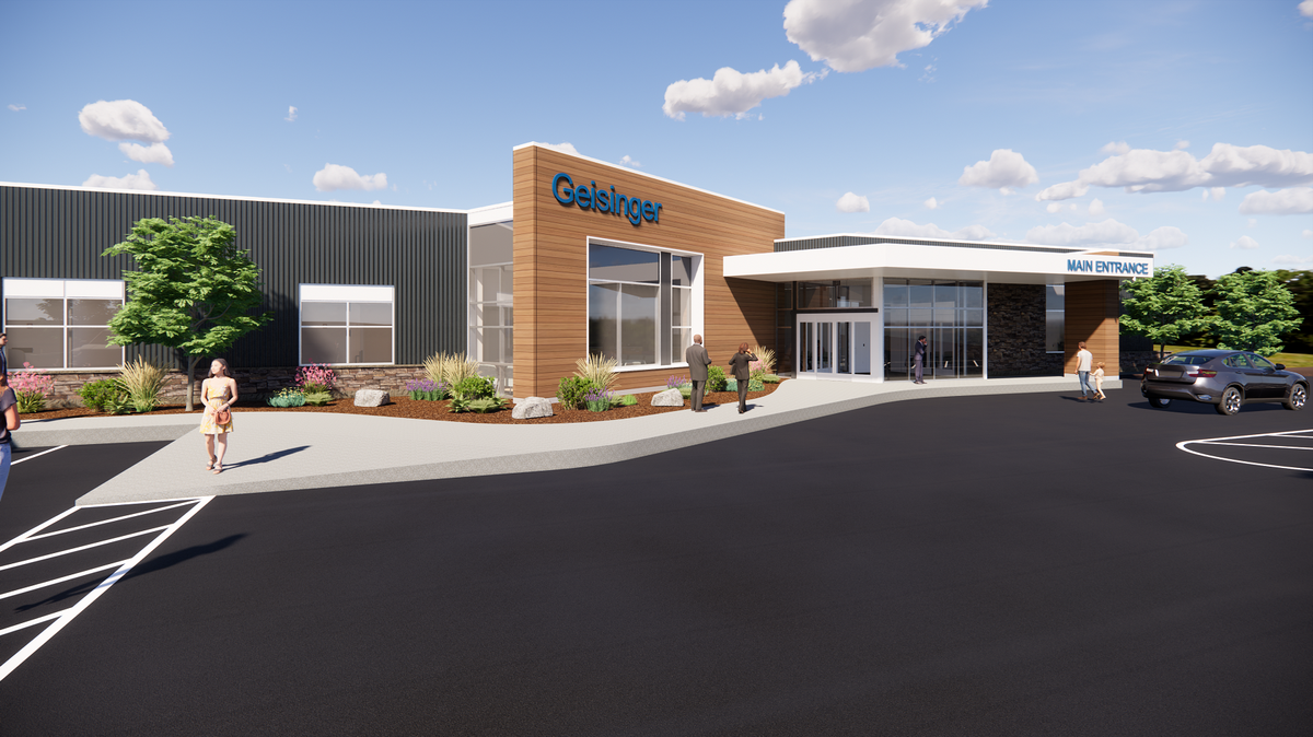 Geisinger plans to open in late 2024 a new primary care facility at 226 Buckaroo Lane in Spring Township. The building will also be home to an urgent care.