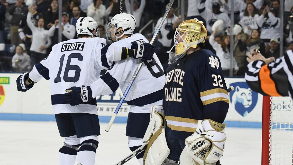 Penn State returns to NCAA tournament for rematch with defending champs