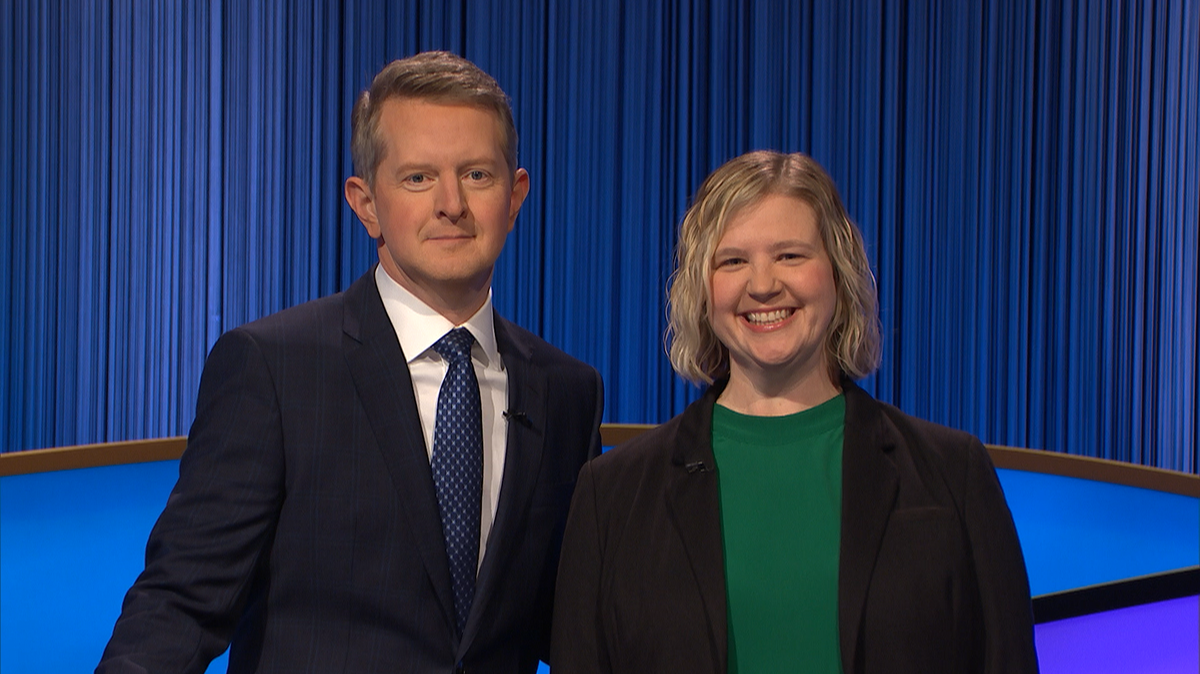 State College native Kendra Westerhaus won Monday’s episode of “Jeopardy!” hosted by Ken Jennings.
