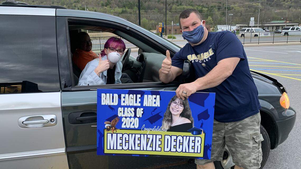 ‘It was very emotional.’ Bald Eagle Area celebrates Class of 2020 with surprise parade