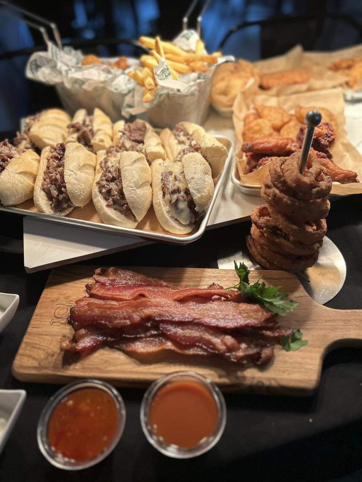 A closer look at some of the menu items at The Junction 144, which opens Wednesday.