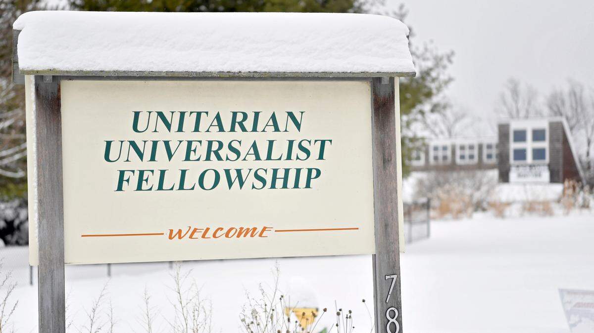 The Unitarian Universalist Fellowship Church at 780 Waupelani Drive in State College on Tuesday, Feb. 2, 2021.