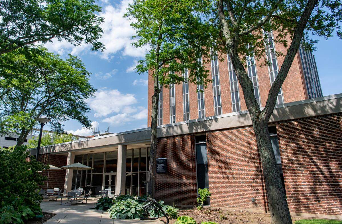 The Kern Building on the Penn State campus.