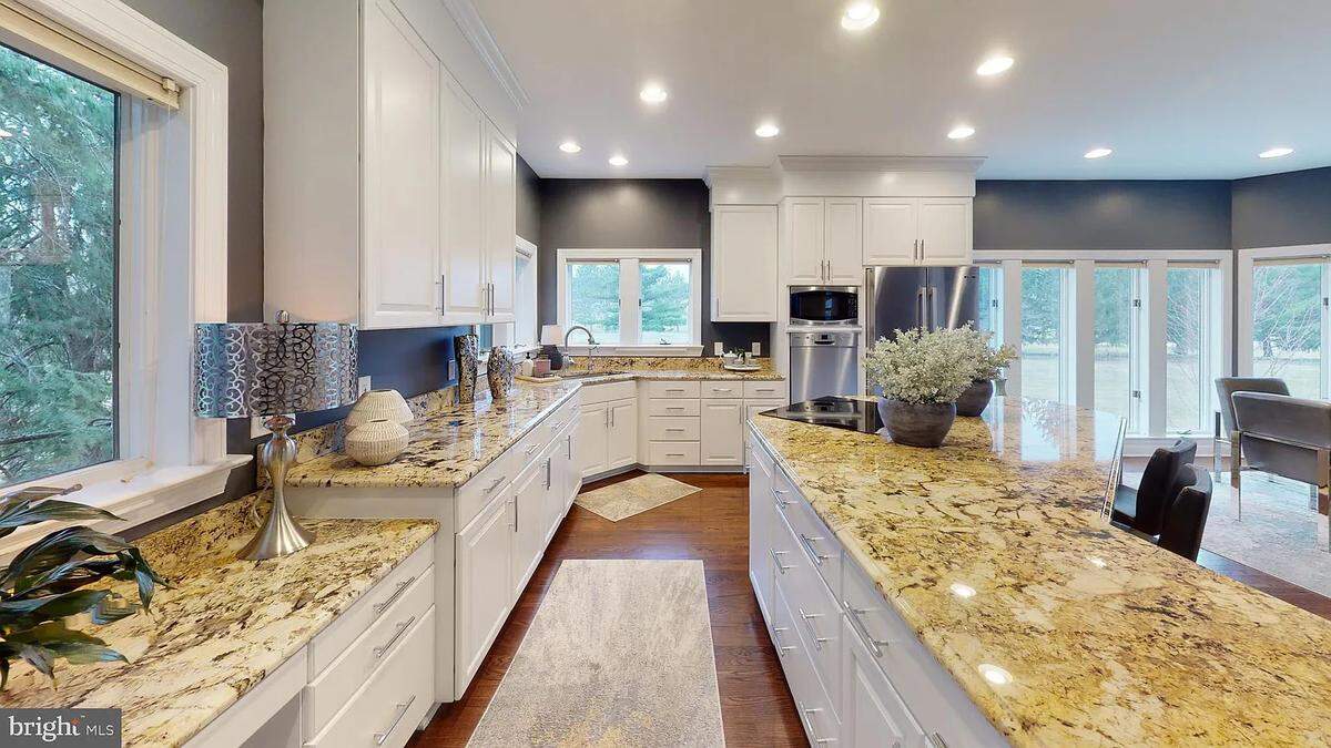 A view of the kitchen inside the home at 937 Greenbriar Drive. Photo shared with permission from home’s listing agent, Annette Yorks of Perry Wellington Realty.