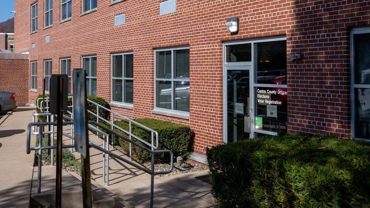 The Centre County Office of Elections and Voter Registration is located at the Willowbank Building in Bellefonte.