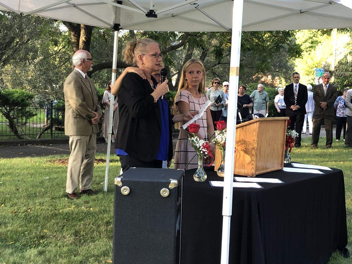 Daughter Sherry Flick Walk shares her favorite memories of her father Harold Flick, saying she is thankful for the memories she has growing up with him.