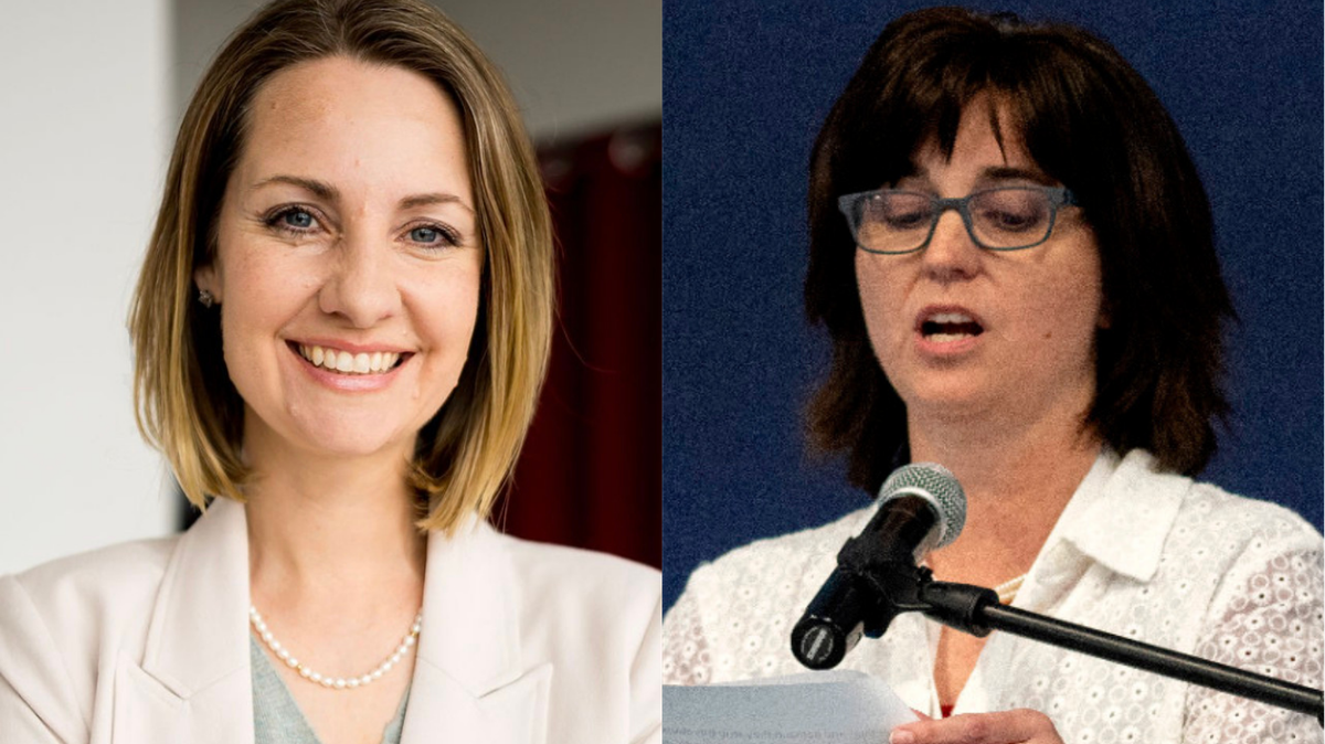 Kirsten Lee McTernan (left) and Michelle Schellberg are running unopposed in the Republican primaries for the 82nd and 77th state house districts, respectively.