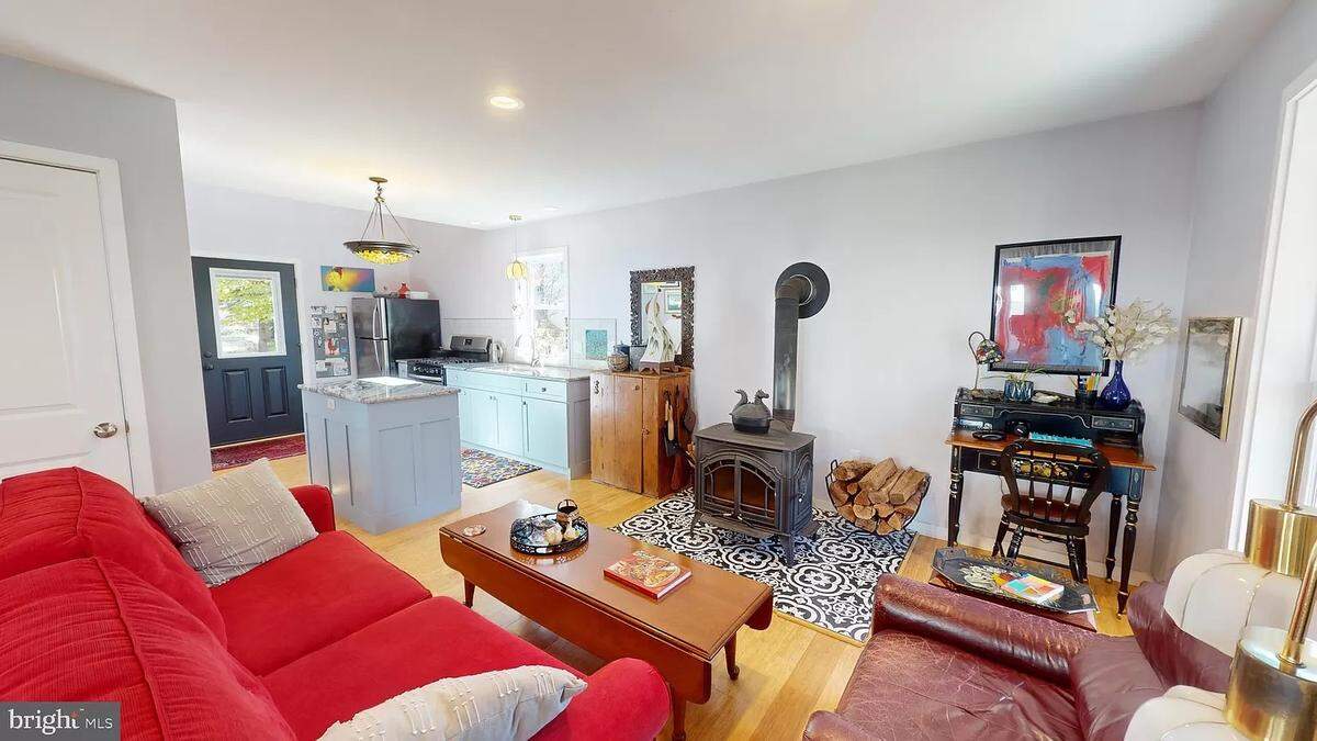 A look inside the living room at 518 Pike St. in State College. Photo shared with permission from the home’s listing agent, Annette Yorks of Perry Wellington Realty.