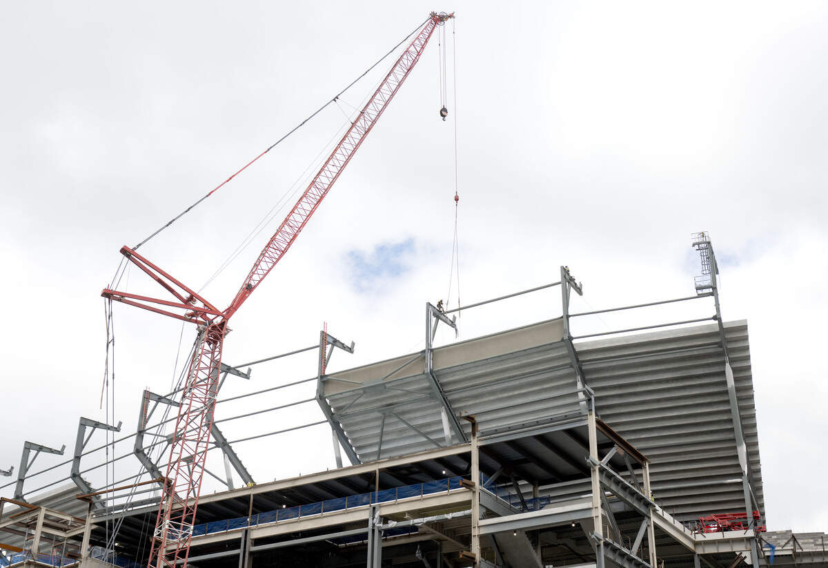 Construction for the stands on the west side of Beaver Stadium continues on Monday, June 8, 2026.