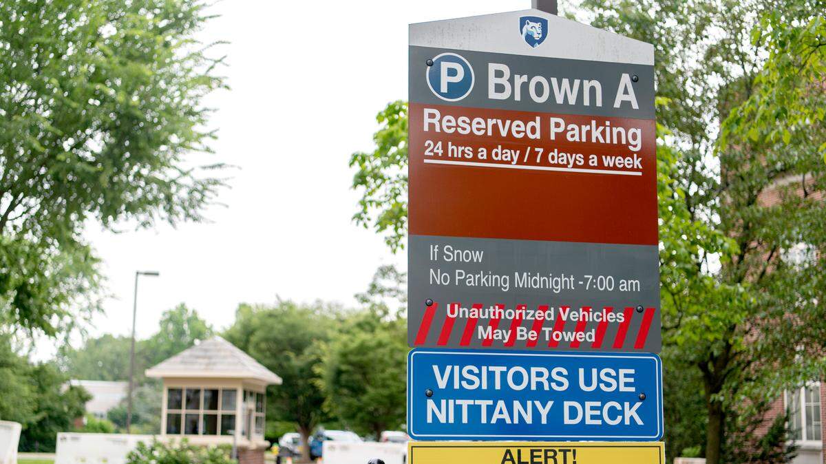 Penn State has changed the parking lot off of Burrowes Street and several other central campus lots to be reserved for permit holders 24/7.
