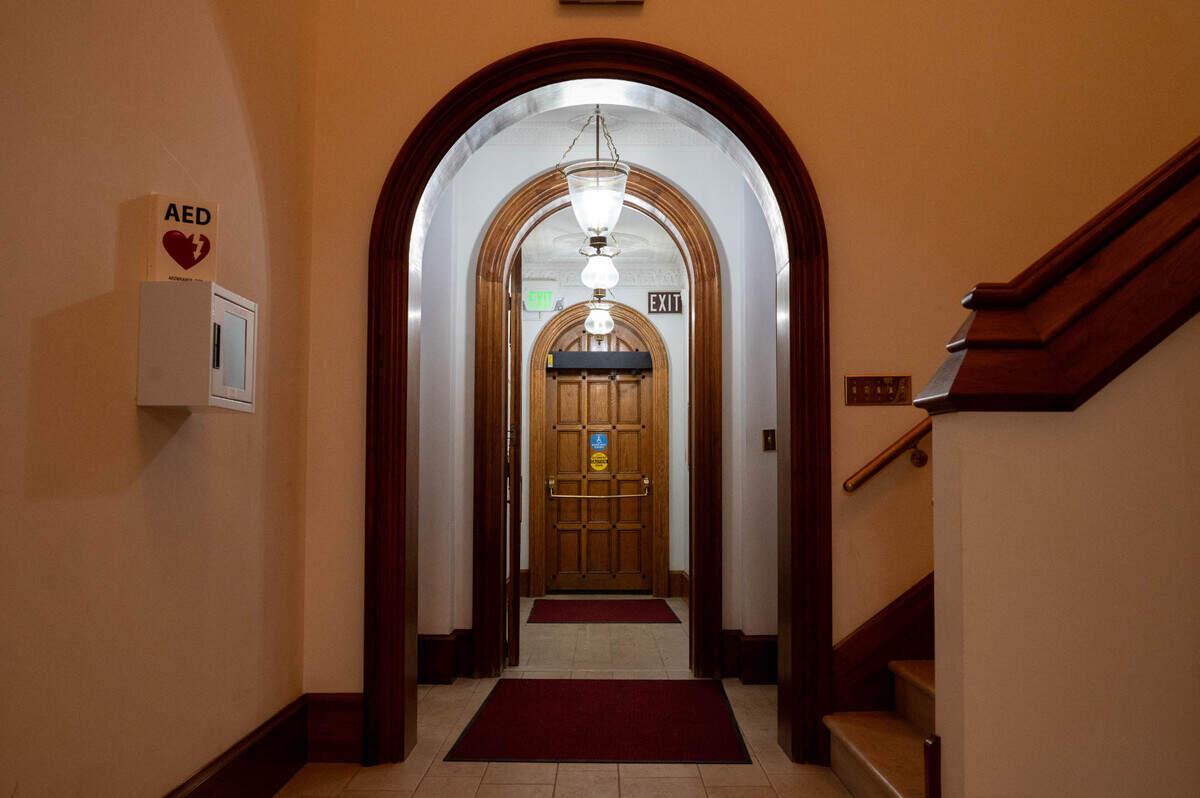A hallway in the new Bellefonte Borough office on Thursday, Dec. 5, 2024.