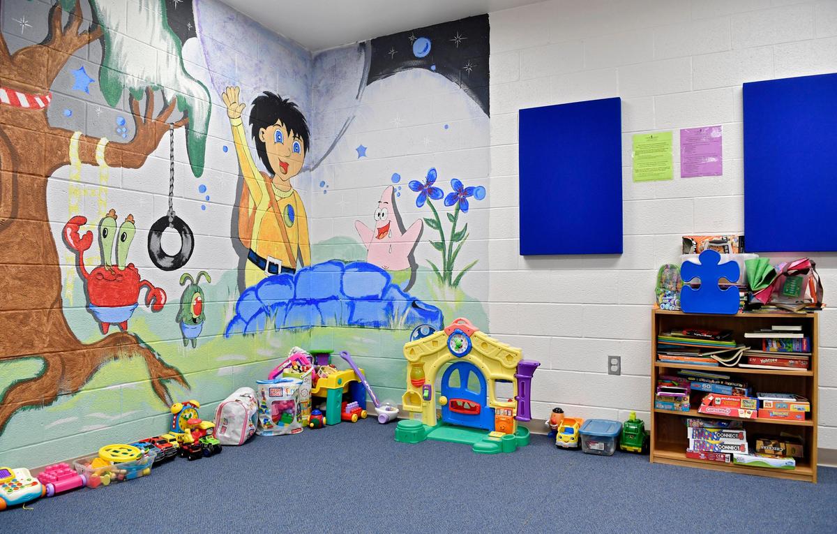 Centre County Correctional Facility permits children to have contact visits with parents, but requires inmates to complete a parenting class first.
