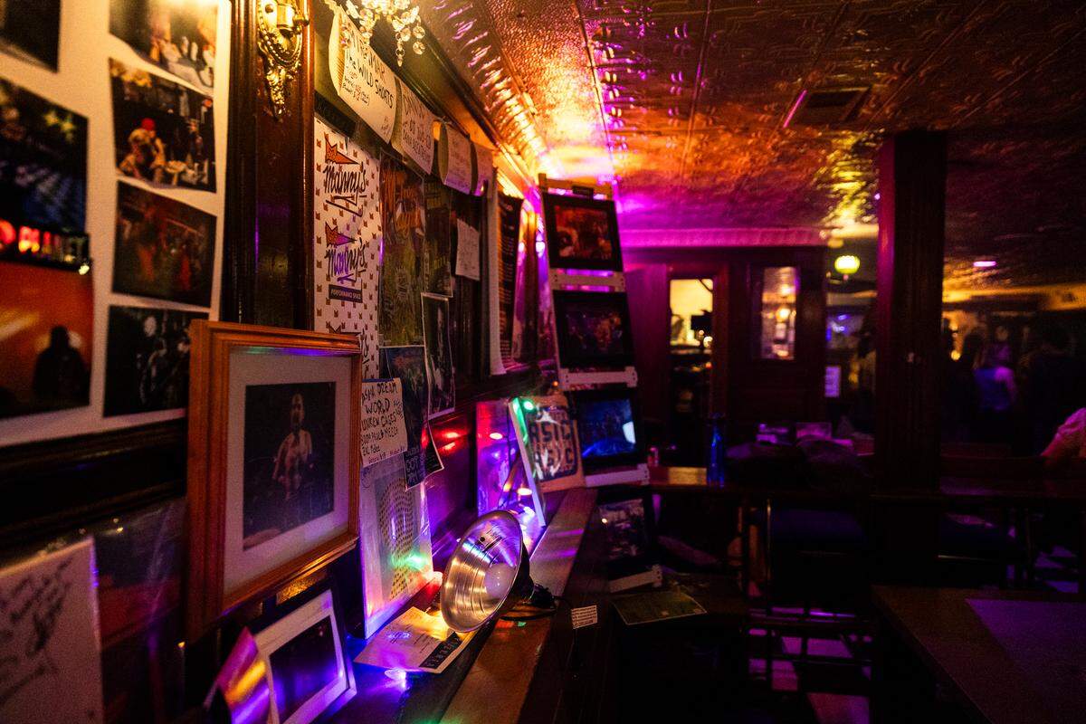 The inside of Manny’s Live Performance Space on Thursday, April 1, 2026.