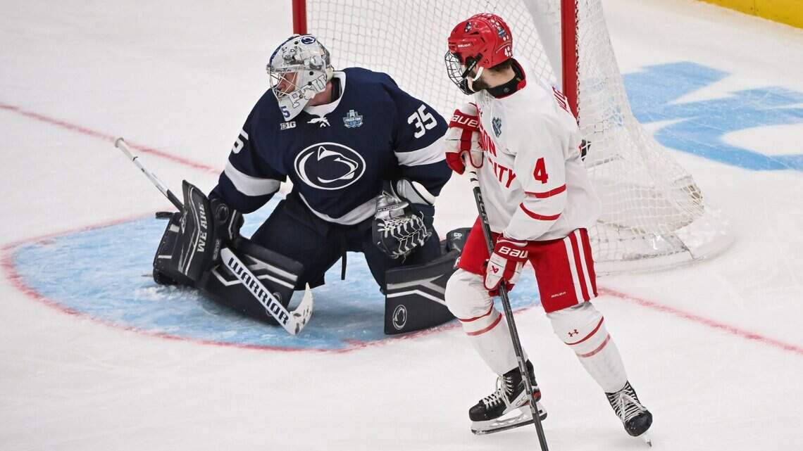 Penn State hockey falls to Boston University in program’s Frozen Four debut