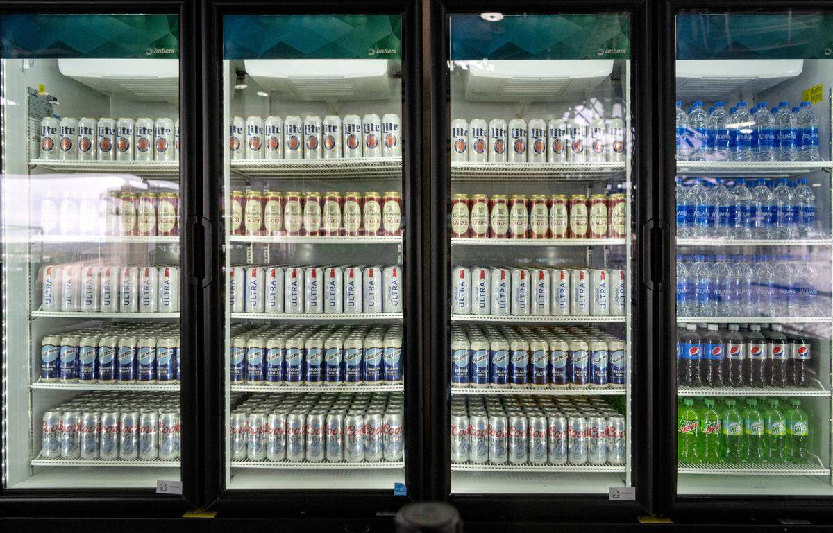 Coolers full of beer ready for fans at Beaver Stadium for the game on Saturday, Oct. 1, 2022.