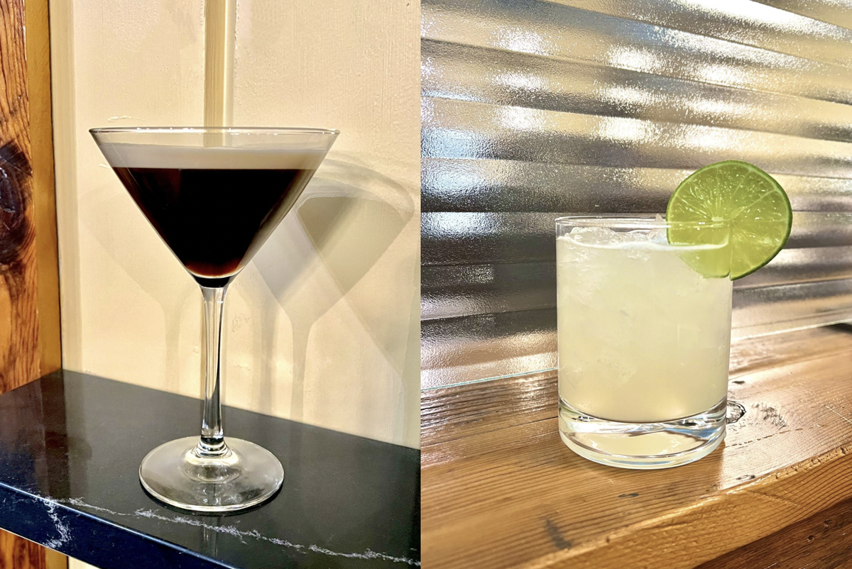 The StillHouse’s lineup of drinks and cocktails includes espresso martinis and ginger margaritas.