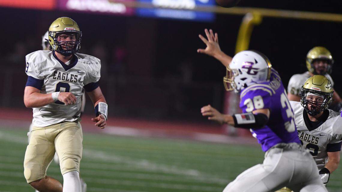 Bald Eagle Area quarterback suffers injury in season-opening loss to Bishop Guilfoyle