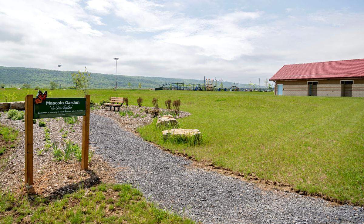 The Mascolo Garden at Whitehall Road Regional Park.