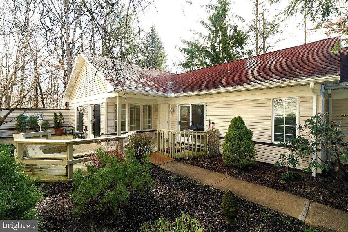 A look at the garden and patio at 379 Oakwood Ave. in State College. Photo shared with permission from home’s listing agent, Marc McMaster of RE/MAX Centre Realty.