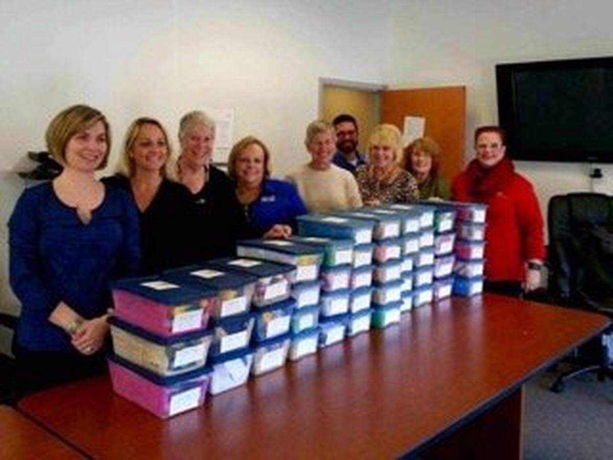 In 2016, the Keller Williams Advantage Realty office of State College made 45 Jared Boxes for Mount Nittany Medical Center.