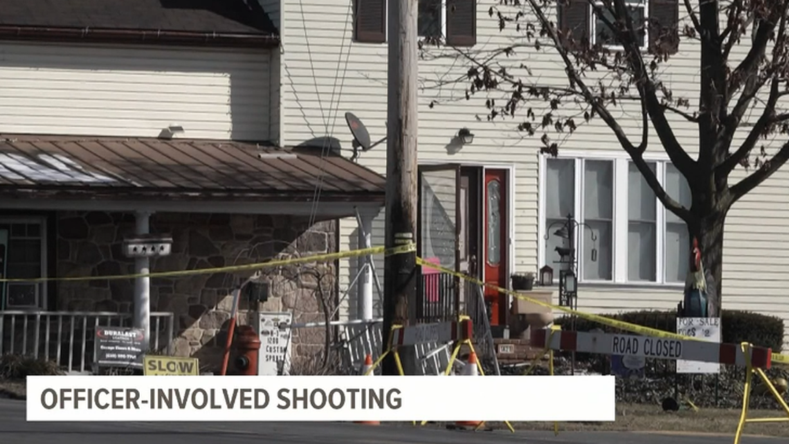 A man made threats to police before officers shot him, Pennsylvania officials say