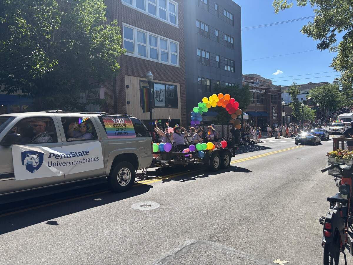 A parade kicked off State College Pride festivities on Saturday, June 13, 2026.