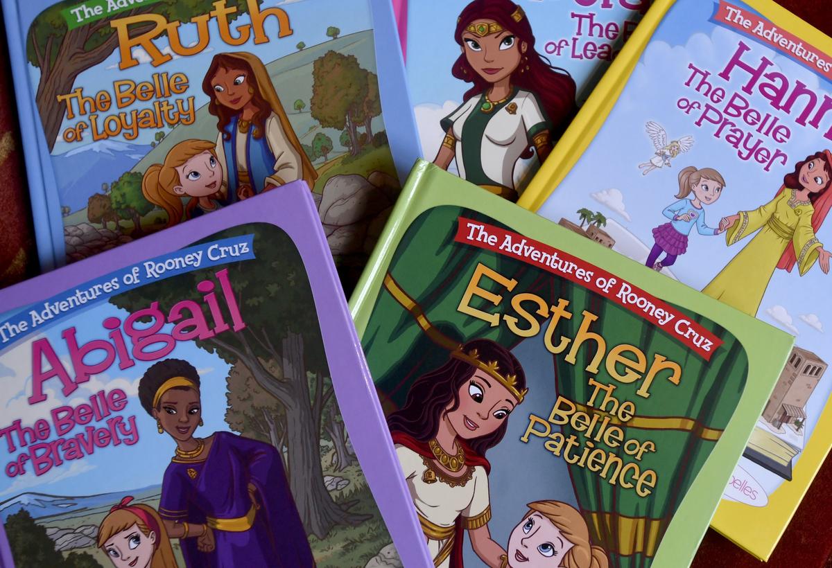 “The Adventures of Rooney Cruz” is a series of books by Erin Weidemann based on women of the Bible.