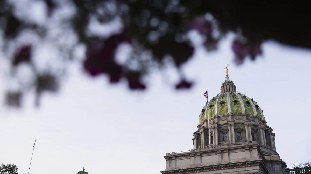 Pennsylvania State Capitol building in Harrisburg on July 26, 2023.