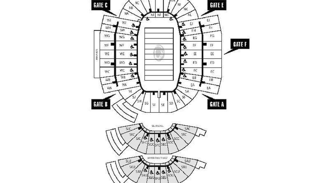Beaver Stadium seating chart