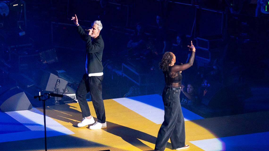 Fitz and the Tantrums take the stage at Penn State’s Thon as surprise performer